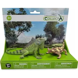 Collecta reptile figurine set 2 pieces — Collecta models 88753 and 88965