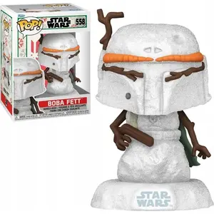 Коллекционная фигурка Funko Pop Funko Boba Fett (Holiday) — виниловая фигурка ~3,75"