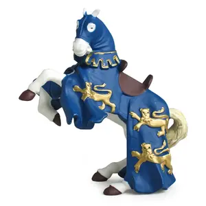 Коллекционная фигурка Papo Blue King Richard Horse — многоцветная, H49.5×W59×D25.8 мм, блистер