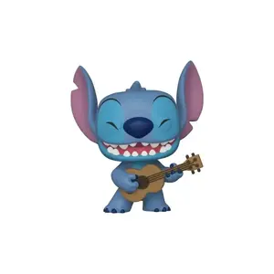 Коллекционная фигурка funko pop Stitch with Ukulele – Disney, окно-коробка, высота 10.2 мм, в упаковке 2 шт.