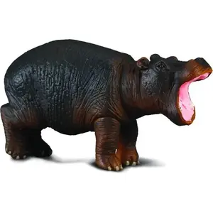 Collecta figurine Young Hippopotamus 004-88090, realistic collectible animal model