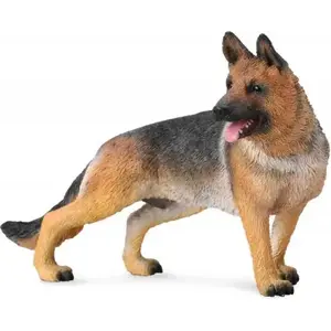 Collecta figurine German Shepherd dog model 004-88552, scale collectible animal figure