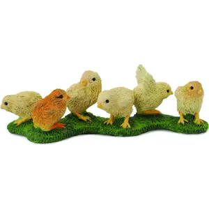 Collecta figurine Kurczaki model 004-88479 – animal play figure, collectible chicks