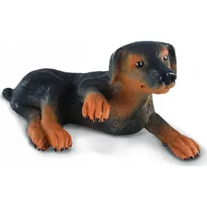Collecta figurine Doberman puppy model 004-88087, realistic animal toy collectible