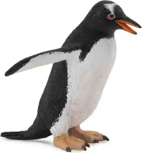 Collecta figure Gentoo Penguin model 004-88589, realistic collectible figurine