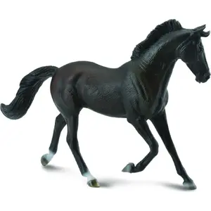 Figurine Collecta Thoroughbred Mare in Black Coat, model 004-88478