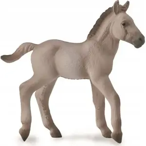 Collecta figurine foal Konik – blue dun color, detailed plastic model