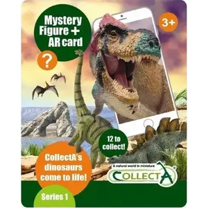 Figurine Collecta with Virtual Reality Sachet — Collecta model 004-A1147, dinosaur toy accessory