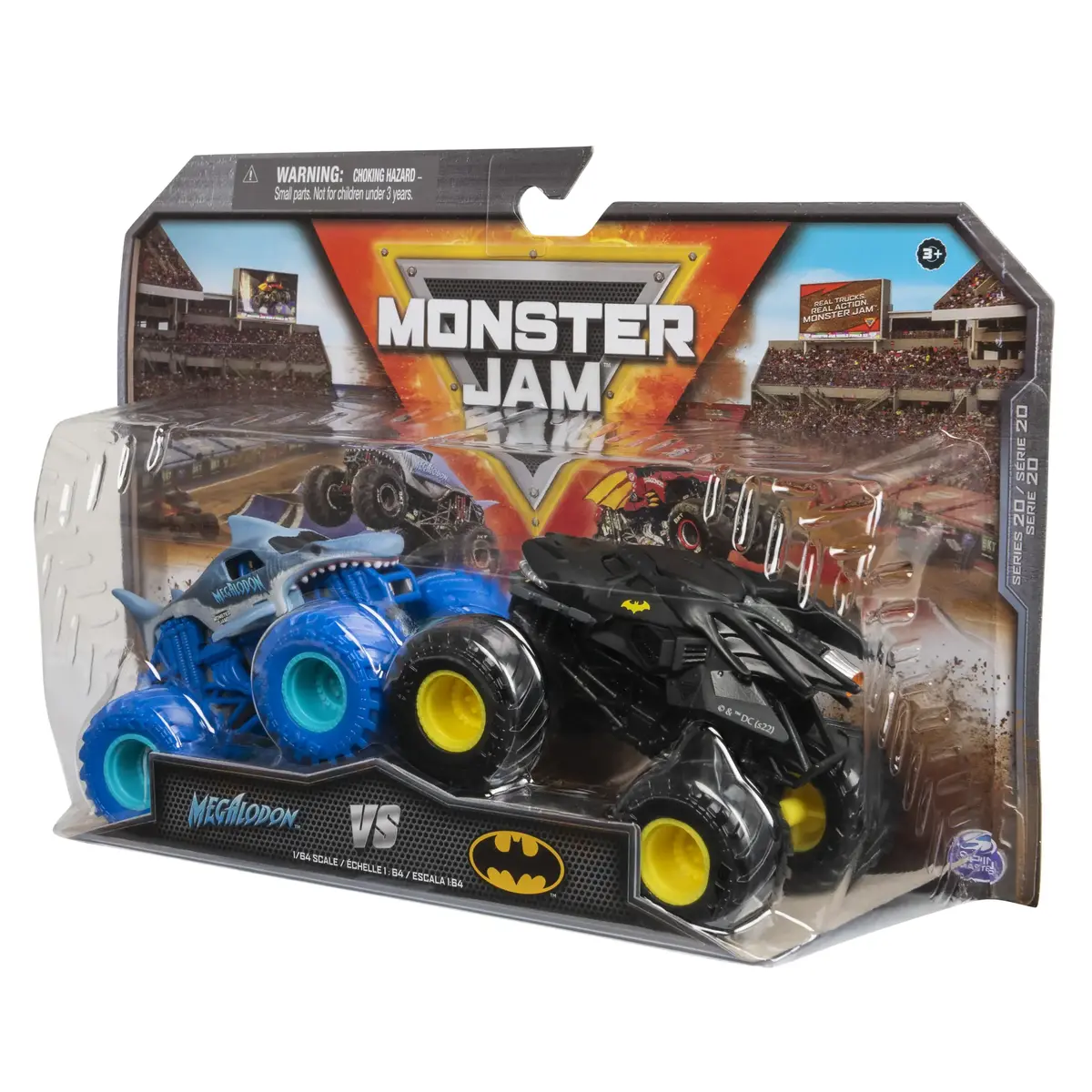 Spinmaster Monster Jam Batman vs. Megalodon 1:64 truck Photo 5