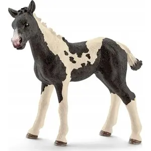 Фигурка Schleich 17084 пятнистый жеребёнок — раскрашенная ПВХ фигурка лошади, коллекционная игрушка