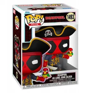 Виниловая фигурка MATTEL FUNKO POP! Marvel Deadpool (в образе Лонг Джон Сильвера) — 9 см