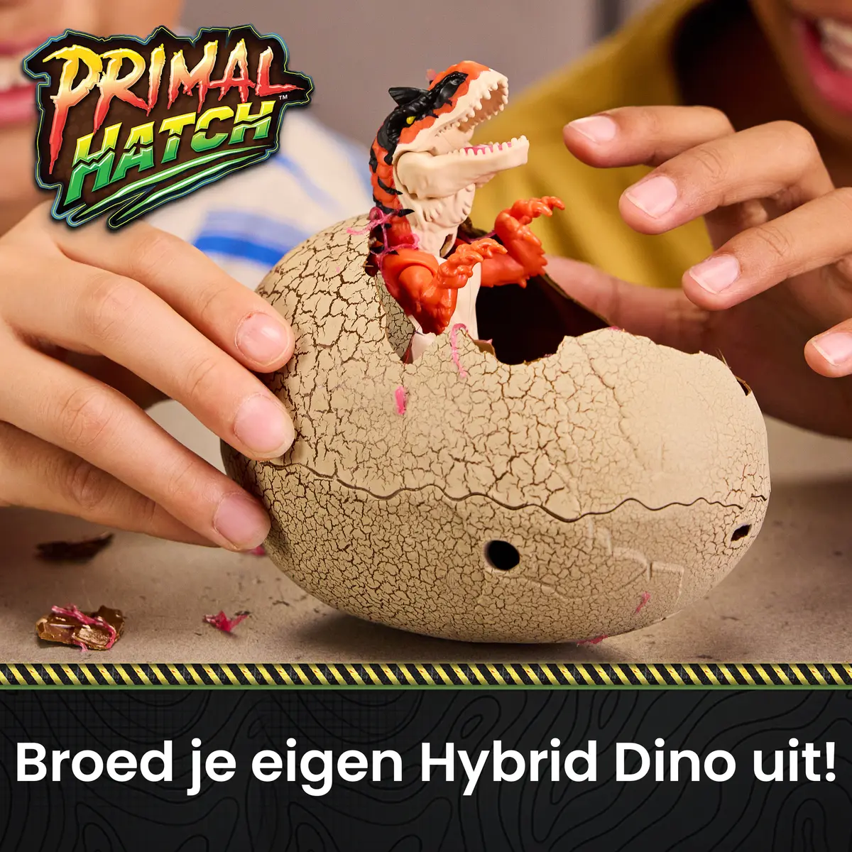 Spin Master Primal Hatch Hybrid Hatchers Игрушка динозавр Photo 2