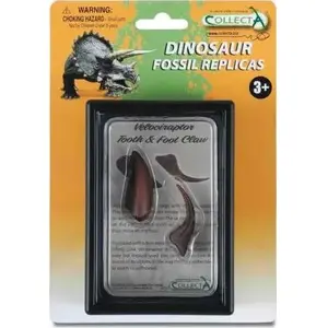 Фигурка Collecta Velociraptor — комплект зуба и когтя для нижней конечности, модель 004-89291