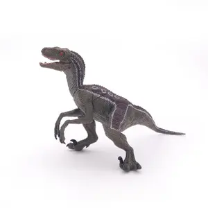 Figure Papo Velociraptor PVC dinosaur model, grey, recommended age 0.8+ years