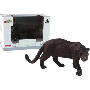 LEANToys figure set Black Partner animal figures - assortment of small game figurines