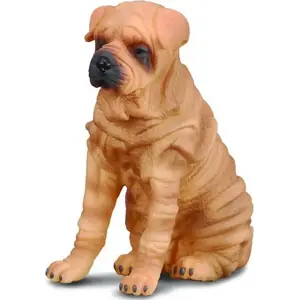 Collecta figurine Shar Pei dog model 004-88193, detailed collectible figure