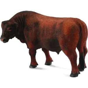 Collecta animal figurine Red Angus bull Collecta 004-88508 realistic toy model