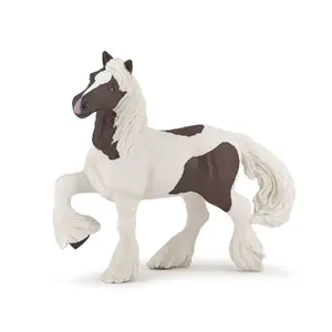 Figure Papo Skewbald Irish Cob PVC toy figure 110×100×80 mm multicolour