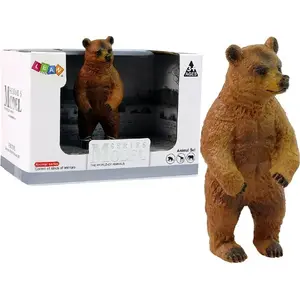 LEANToys collectible figure Brown Bear model L-12352-0, detailed game figurine, collector's display piece