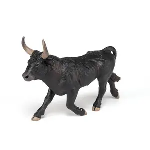 Фигурка Papo Bull от Papo — бык, чёрный, коллекционная модель, 1 шт.