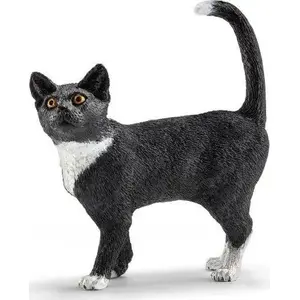 Figure Schleich Cat standing by Schleich – collectible animal figure, painted plastic, model GXP-521050