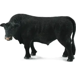 Collecta figurine Black Angus bull model 004-88507, collectible animal toy
