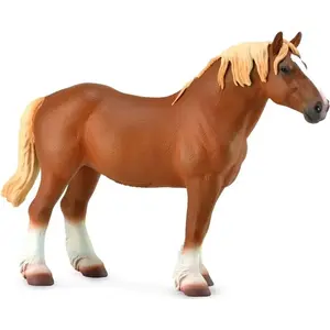 Figure Collecta Belgian Mare bay model 004-88819 – horse collectible figurine