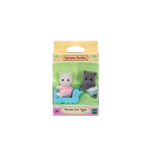 Figure set Epoch Sylvanian Families Persian Cat Twins, PVC/TPE, multicolour, age 3+