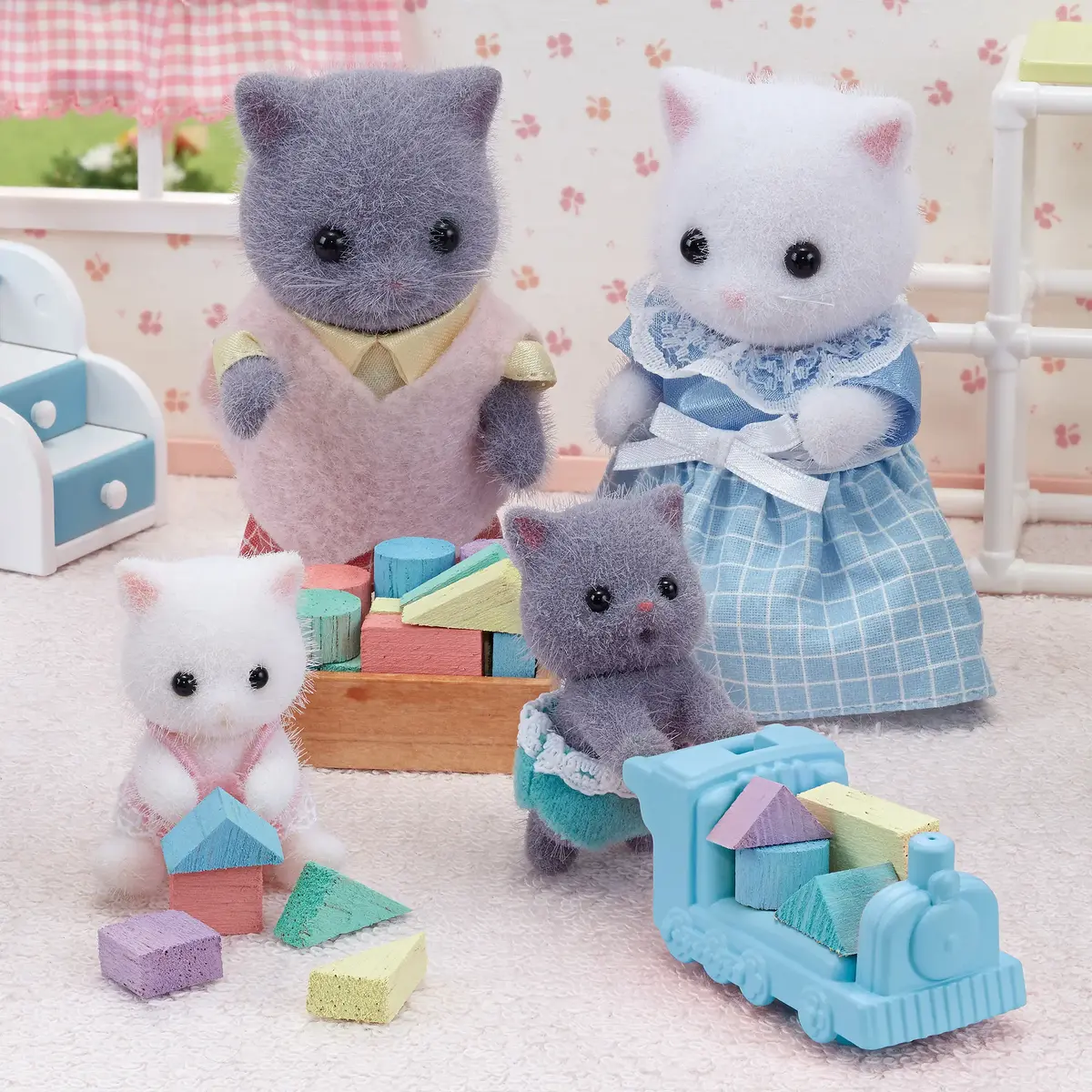 Sylvanian Families Persian Cat Twins — Epoch figures Photo 3