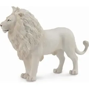 Collecta Figure White Lion (L) — Collectible Animal Figurine, Model 004-88785