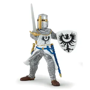 Collectible figure Papo White Knight with Sword, multicolour, H 90×W 45×D 30 mm