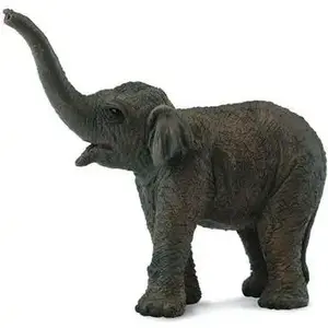 Figure Collecta Asian Elephant Calf model 004-88487 by Collecta - detailed plastic collectible