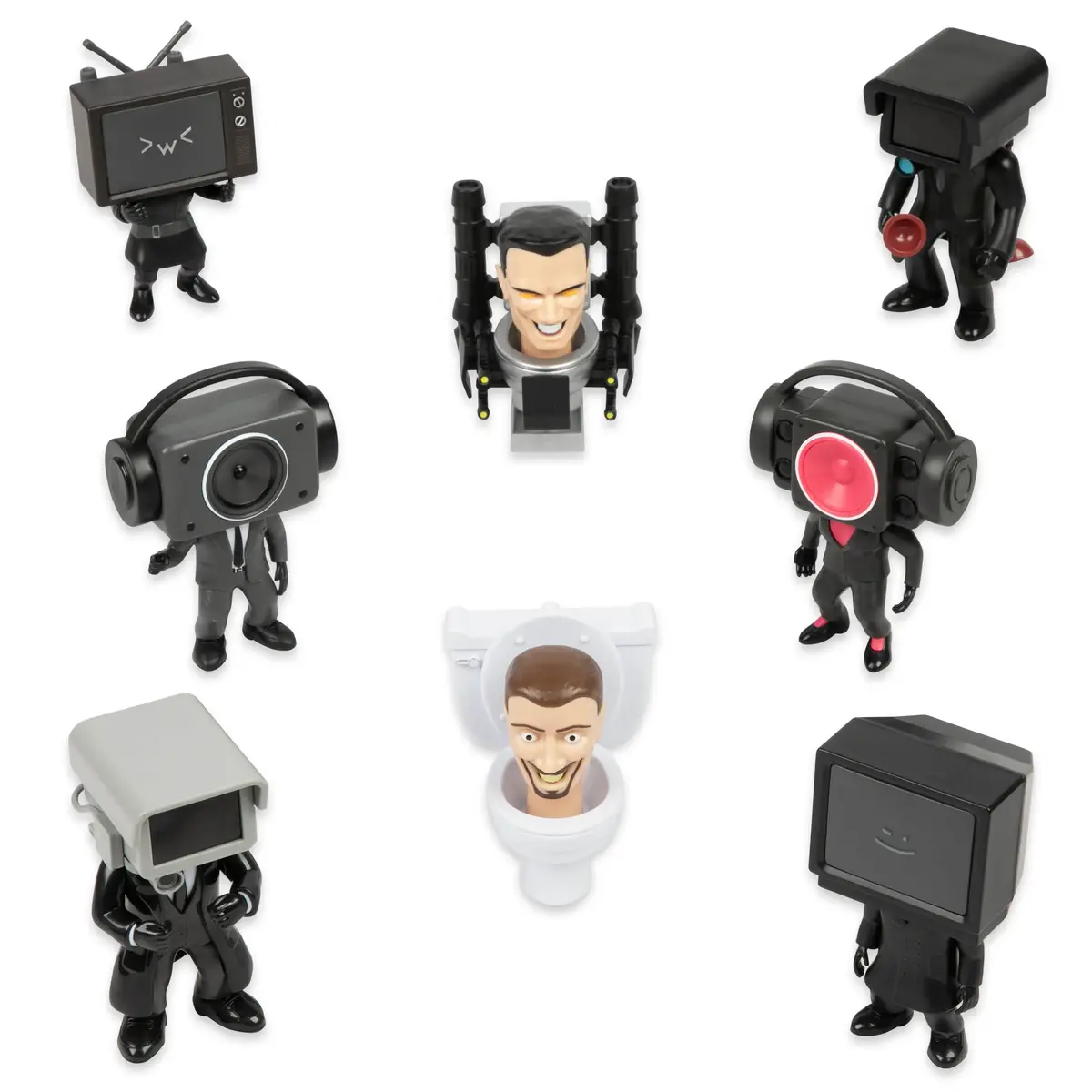 Skibidi Toilet 2.5" mini figures — spinmaster Photo 4