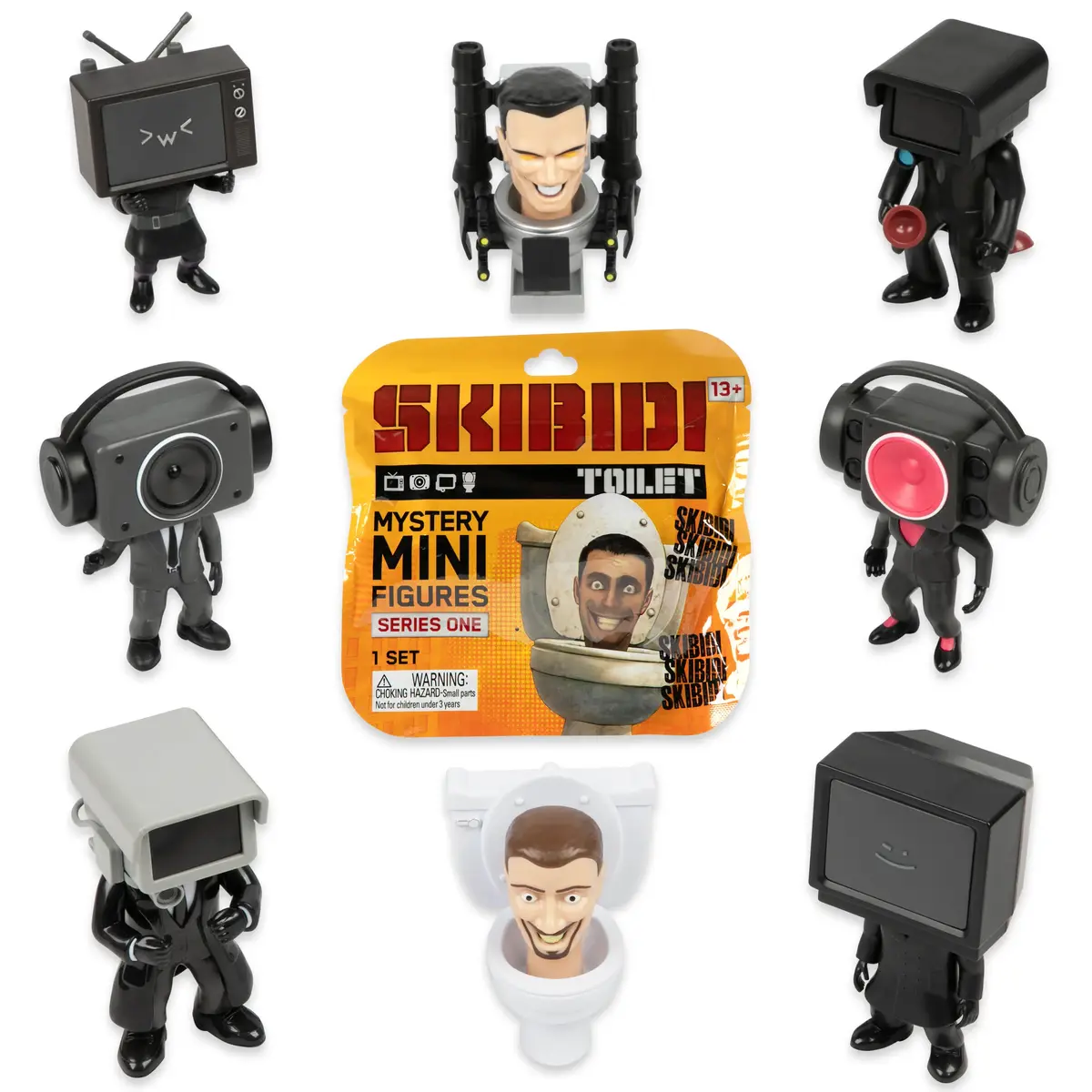 Skibidi Toilet 2.5" mini figures — spinmaster Photo 5