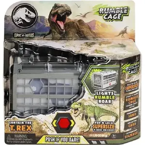 JURASSIC PARK Jurassic Rebirth Battles Rumble Cage набор коллекционных игровых фигурок