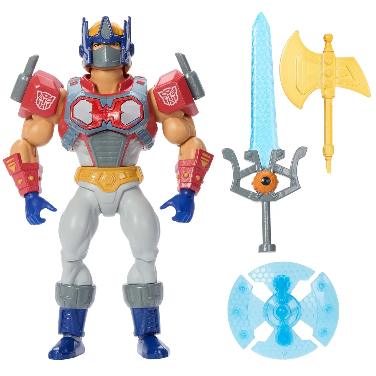 MATTEL Masters of the Universe Origins Optimus Prime Armor He-Man Photo 2