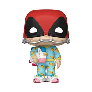 Kolekcionējamā figūra Funko Pop Marvel Deadpool 76079 — iepakota 60×55×114 mm