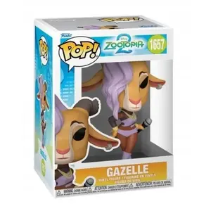 Фигурка Funko Pop Vinyl — Disney Zootropolis 2 Газель (коллекционная виниловая фигурка)
