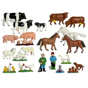 Hachette Childrens Group KREA Farm Animals 22 шт. — набор из 22 фигурок сельских животных