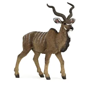 Collectible figure Papo Great Kudu, multicolour, H 108 mm, W 60 mm, D 60 mm, blister pack