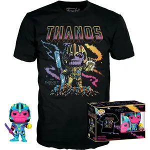 Фигурка Funko Pop Танос (BKLT) L — виниловая коллекционная фигурка Marvel, модель 63602