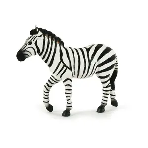 Figure Papo Male Zebra PVC 85×65×112 mm multicolour for children – Papo 401038