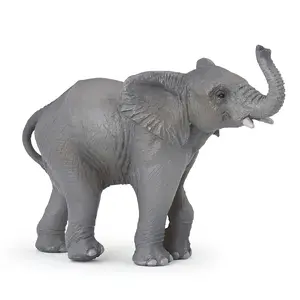 Figure Papo Young Elephant PVC toy, multicolour, size 48×22×26 mm, model 401004