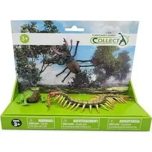 Collecta figurine set 3 amphibians/insects Collecta models 88703 88885 88938