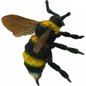 Collecta figurine Trzmiel size L by Collecta - realistic bee model, hand-painted PVC