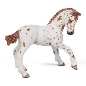 Collectible figure Papo Brown Appaloosa Foal - multicolour, 140×60×90 mm, blister pack