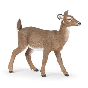 Figurine Papo White-Tailed Doe PVC 52×51×20 mm, multicolour