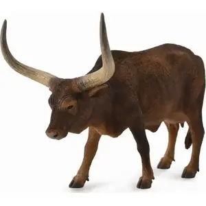 Figurine Collecta Ankole-Watusi cow model 004-88649 by Collecta, detailed plastic animal figure