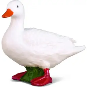 Collecta figurine white duck model 449022 by Collecta, realistic animal figure for display and play