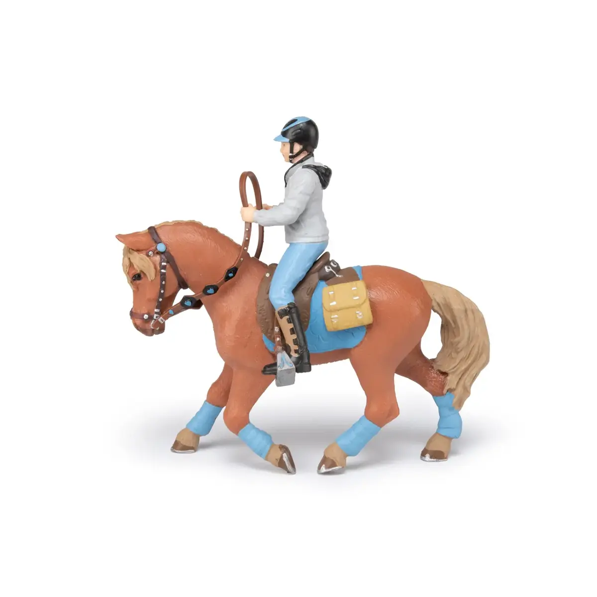 Papo Young Rider's Horse PVC figūriņa Photo 5